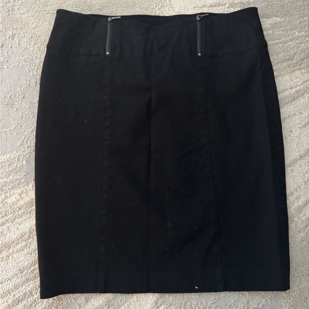 Classic Black Pencil Skirt